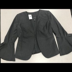 Petite Bell Sleeve Blazer from The Limited